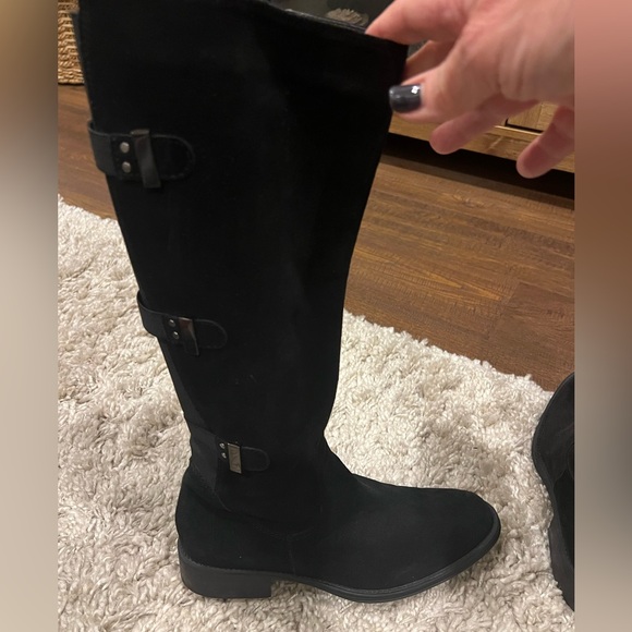 Aquatalia Unicorn Suede Riding Boots - Picture 12 of 16